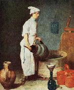 Jean Simeon Chardin Der Abwaschbursche in der Kneipe oil painting on canvas